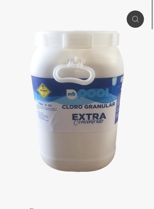 Cloro Granulado Cuñete 25 kg