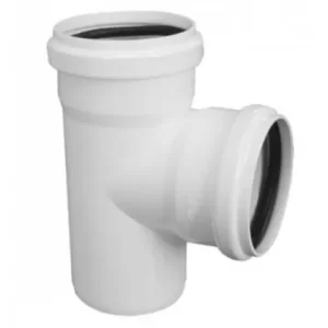 Tee Sanitario blanco 40 x 40 mm