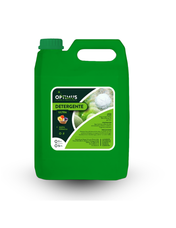 DETERGENTE ROPA ULTRA 5 LITROS OPTIMUS